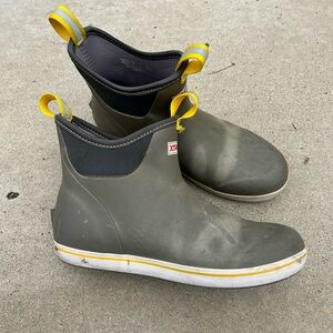 Mens Xtra Tuff non-marking ankle boots size 9